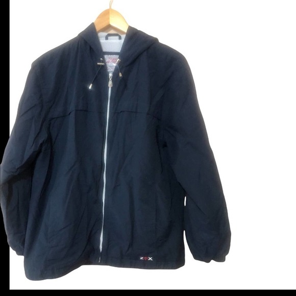 Men’s Zero Exposer  with Hoodie Men’s   Out wear Jacket  Size L - Picture 1 of 6